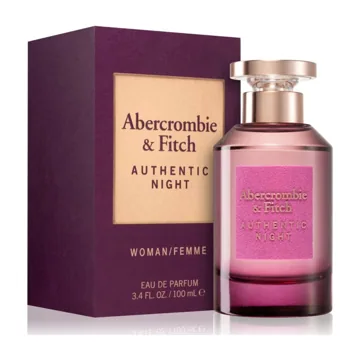Abercrombie & Fitch Authentic Night Eau de Parfum Spray 100ml